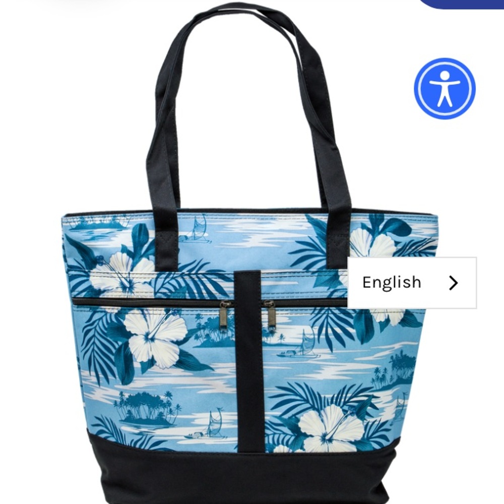 Island Accent Tote / Beach Tote